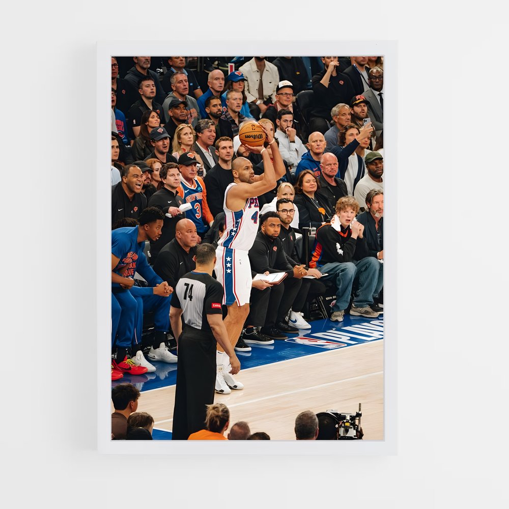 Poster Lancer du Ciel – affiche Basketball (vue 3)